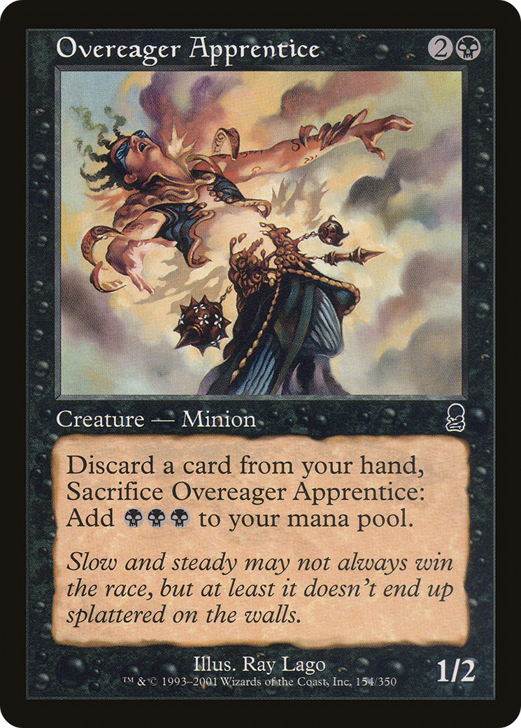 Overeager Apprentice (ODY-154)  - Odyssey
