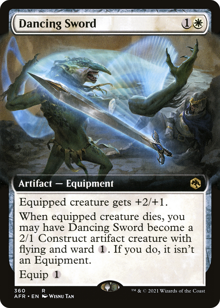 Dancing Sword (Extended Art) (AFR-360)  - Adventures in the Forgotten Realms: (Extended Art)