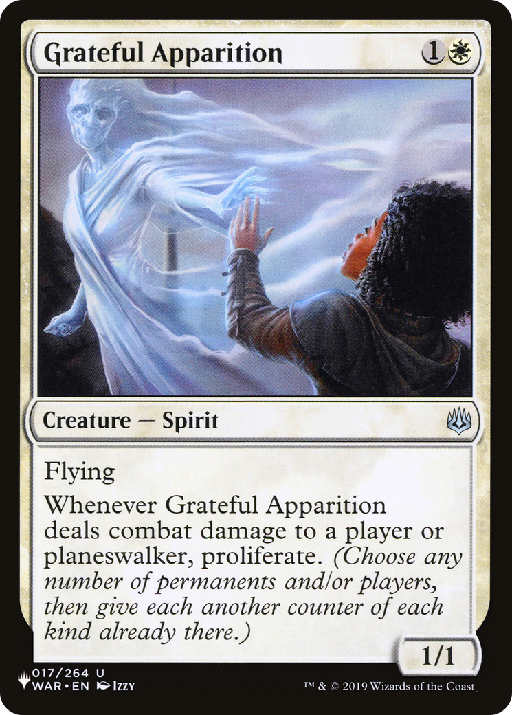Grateful Apparition (LIST-WAR-17)  - The List