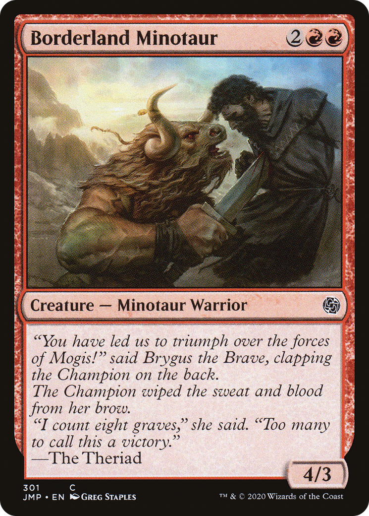 Borderland Minotaur (JMP-301)  - Jumpstart