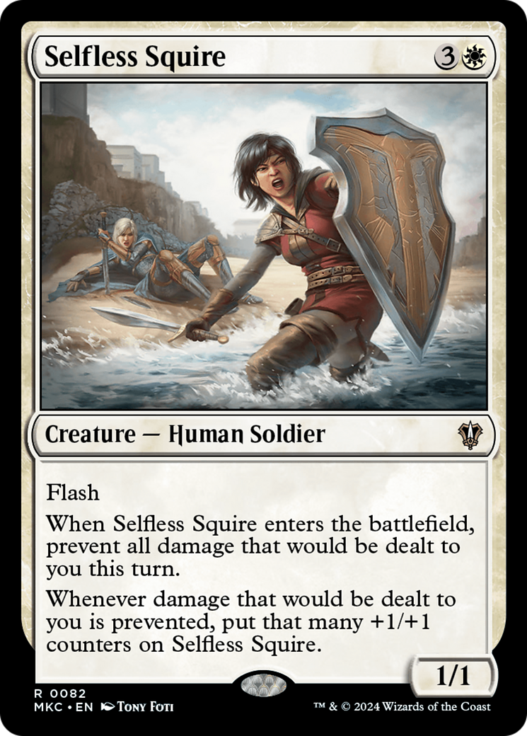 Selfless Squire (MKC-082)  - Murders at Karlov Manor Commander