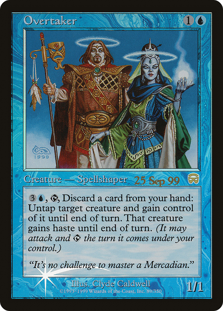 Overtaker (PRE-089)  Foil - Mercadian Masques Promos