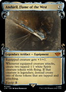 Anduril, Flame of the West (Showcase Scrolls) (LTR-687)  Foil - The Lord of the Rings: Tales of Middle-earth: (Showcase)