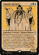 Alaundo the Seer (Showcase) (CLB-412)  - Commander Legends: Battle for Baldur's Gate: (Showcase)