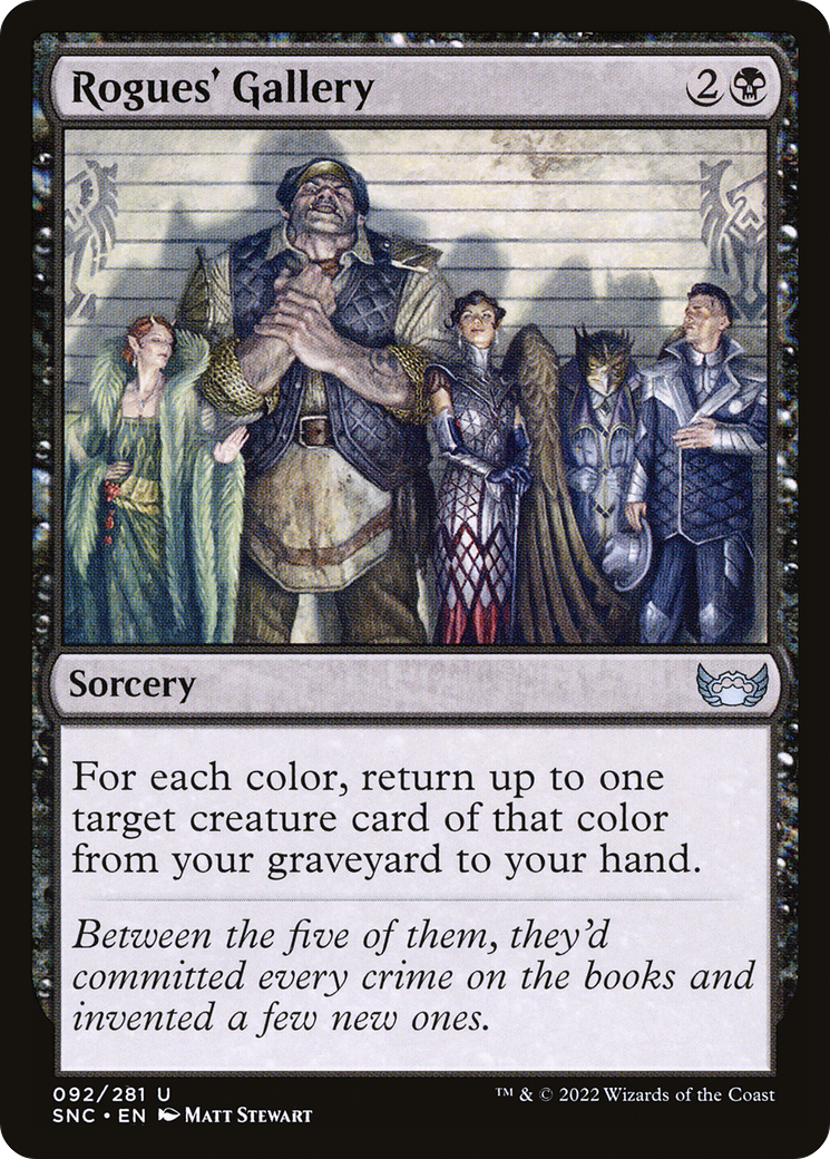 Rogues' Gallery (SNC-092)  - Streets of New Capenna