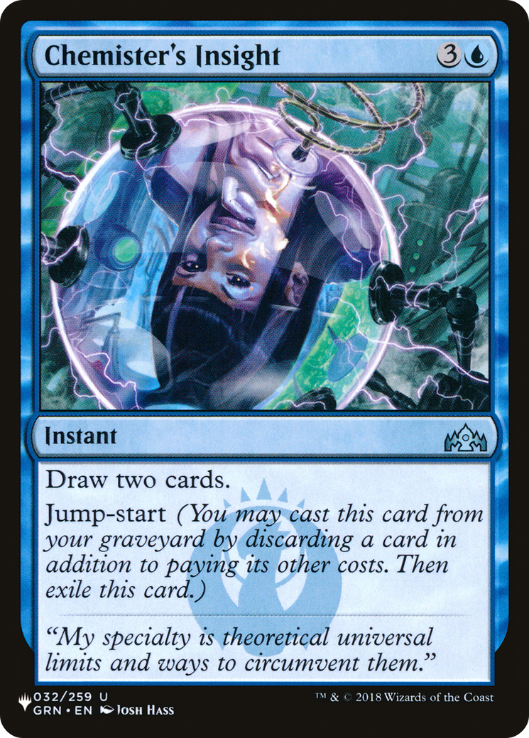 Chemister's Insight (LIST-GRN-32)  - The List