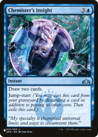 Chemister's Insight (LIST-GRN-32)  - The List