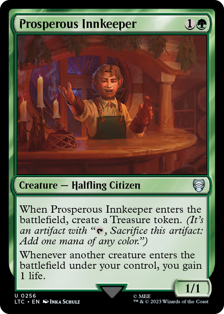 Prosperous Innkeeper (LTC-256)  - Tales of Middle-earth Commander