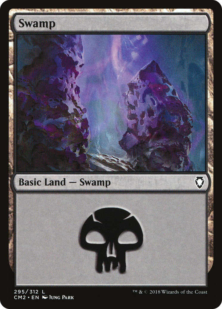 Swamp (295) (CM2-295)  - Commander Anthology Volume II