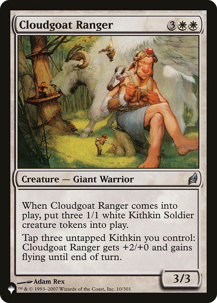 Cloudgoat Ranger (LIST-LRW-10)  - The List