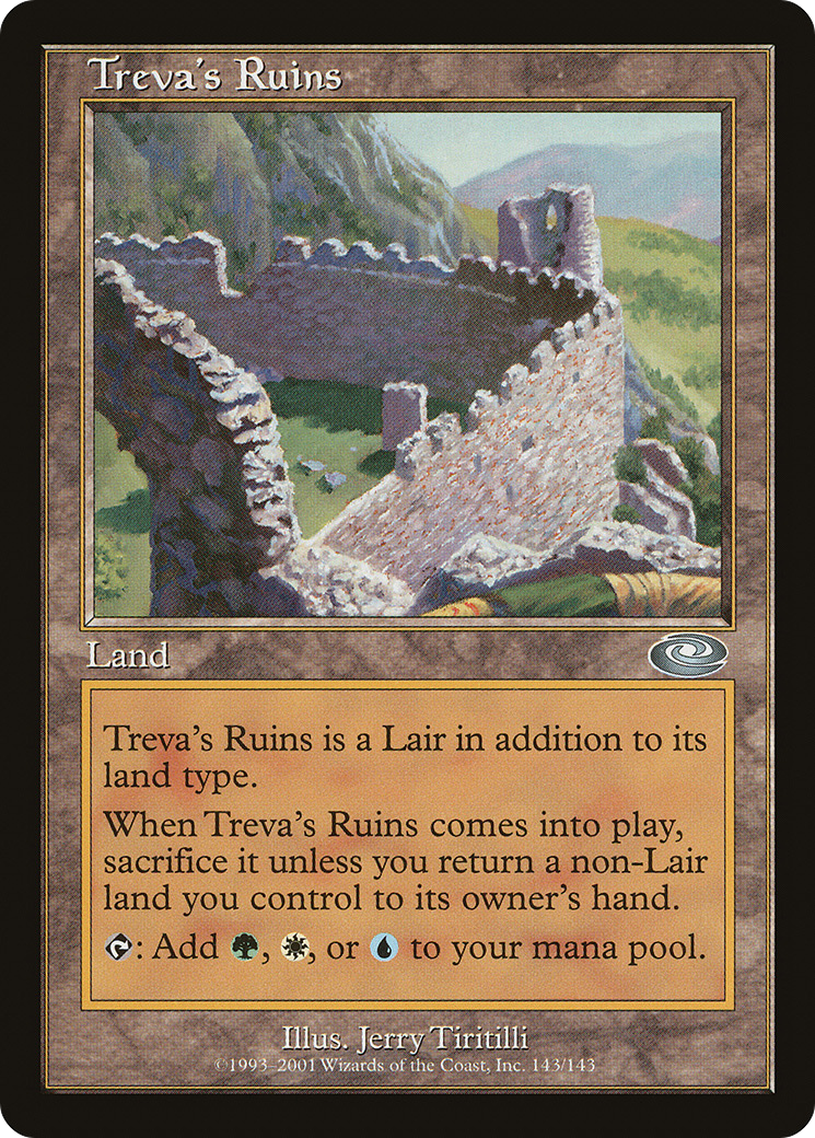 Treva's Ruins (PLS-143)  Foil - Planeshift
