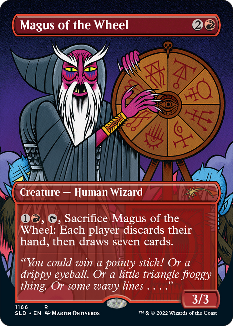 Magus of the Wheel (SLD-1166)  Foil - Secret Lair Drop (Borderless)