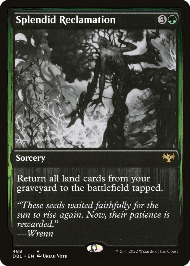 Splendid Reclamation (DBL-488)  - Innistrad: Double Feature