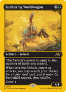 Lumbering Worldwagon (First-Place Foil) (DFT-467)  Foil - Aetherdrift