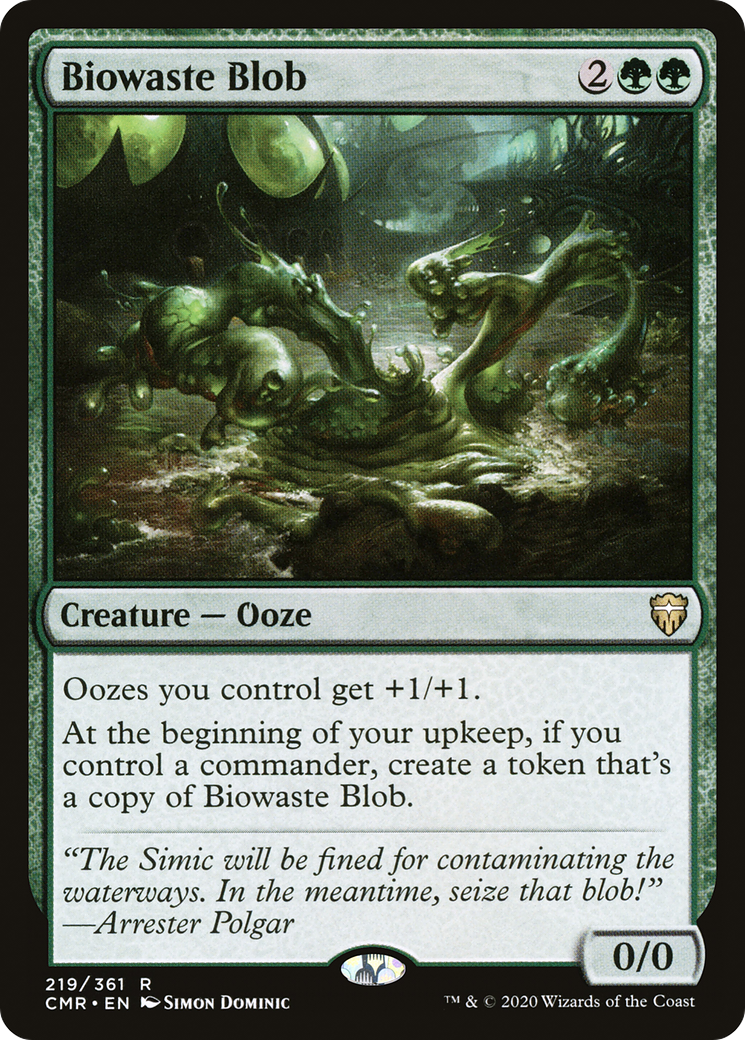 Biowaste Blob (CMR-219)  - Commander Legends