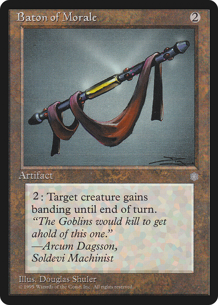 Baton of Morale (ICE-)  - Ice Age