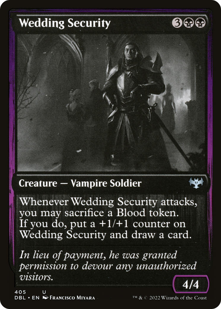 Wedding Security (DBL-405)  - Innistrad: Double Feature
