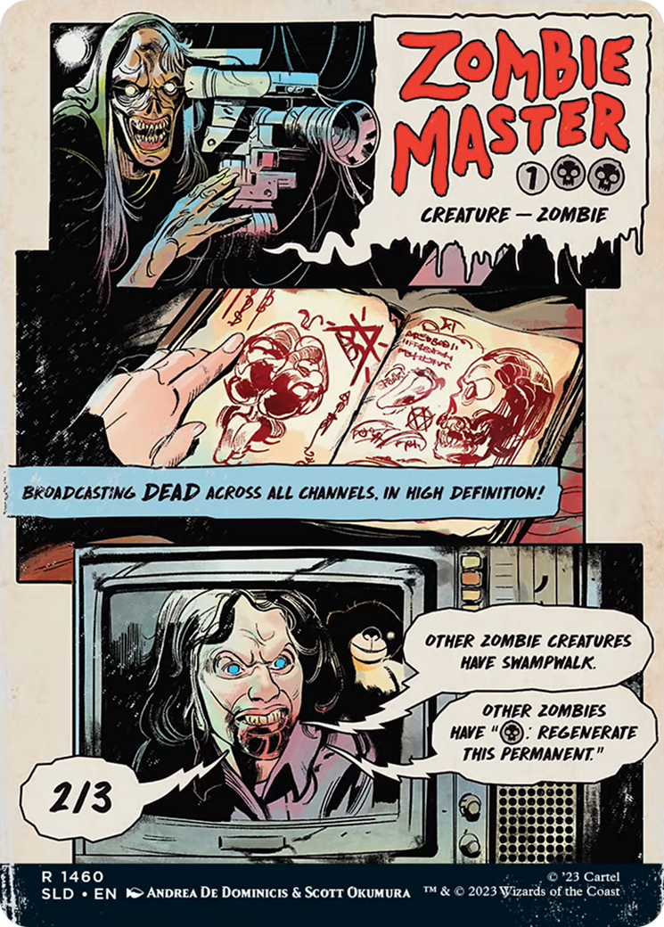 Zombie Master (SLD-1460)  - Secret Lair Drop: (Full Art) (Borderless)