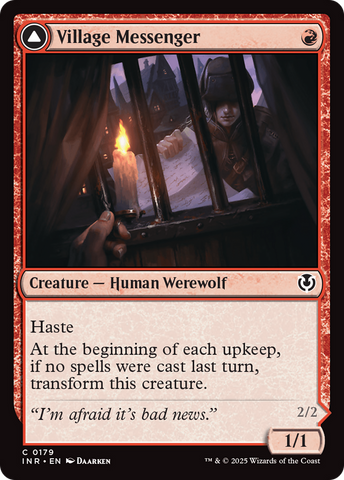 Village Messenger (INR-179)  - Innistrad Remastered