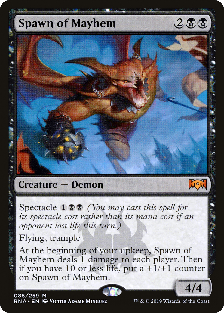 Spawn of Mayhem (RNA-085)  Foil - Ravnica Allegiance