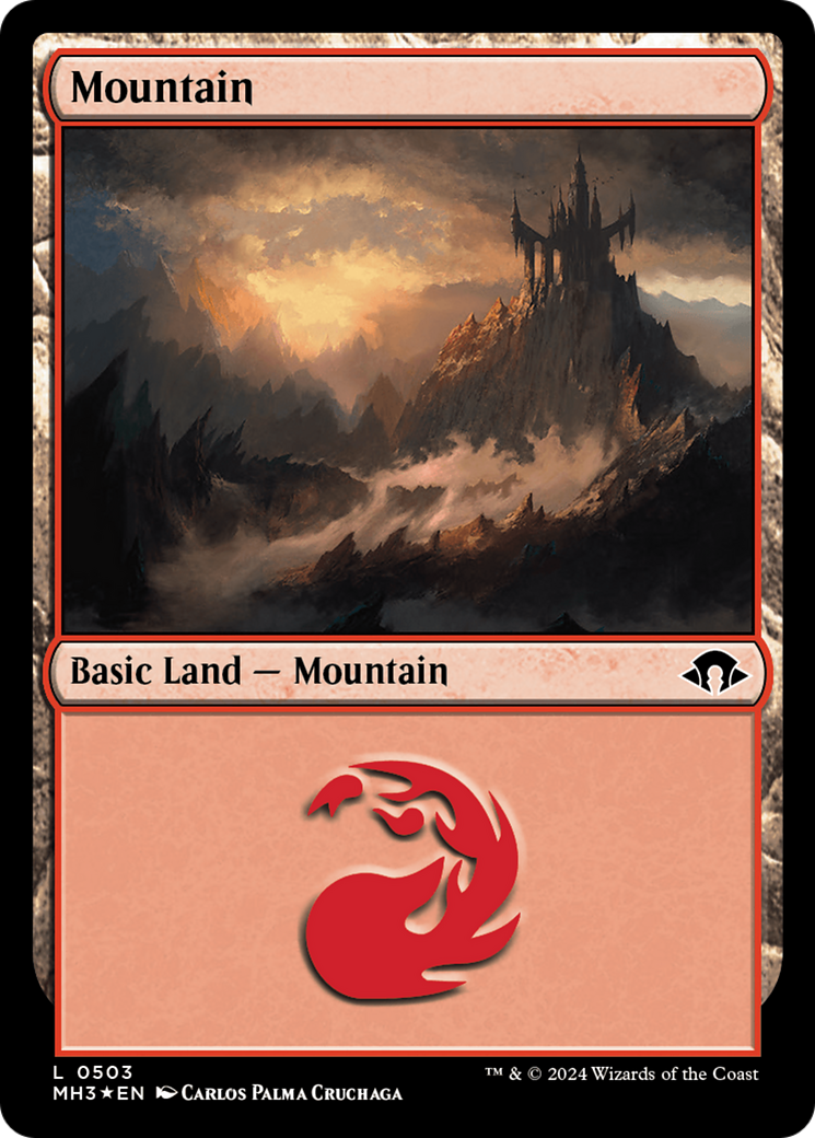 Mountain (0503) (Ripple Foil) (MH3-503)  Foil - Modern Horizons 3