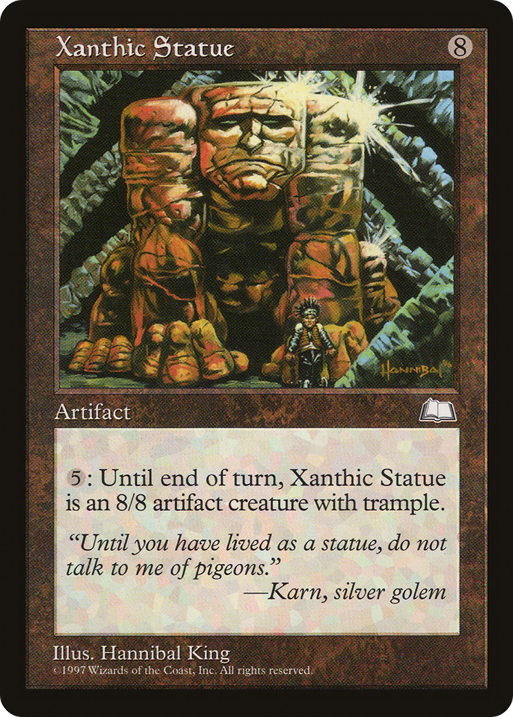 Xanthic Statue (WTH-)  - Weatherlight