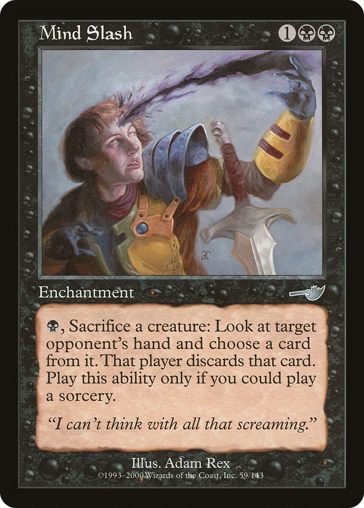 Mind Slash (NMS-059)  Foil - Nemesis