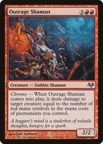 Outrage Shaman (EVE-059)  - Eventide