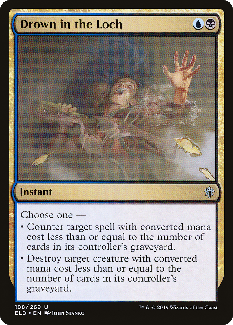 Drown in the Loch (ELD-188)  Foil - Throne of Eldraine