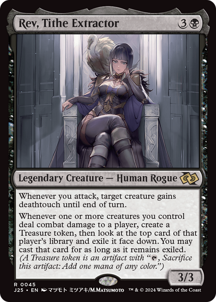 Rev, Tithe Extractor (Anime) (J25-045)  - Foundations Jumpstart