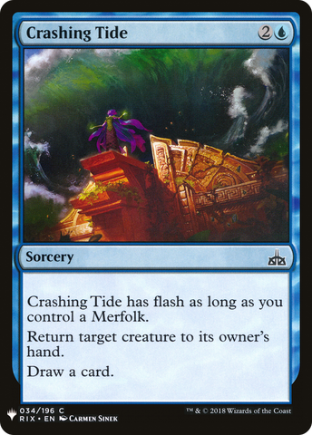Crashing Tide [Mystery Booster]