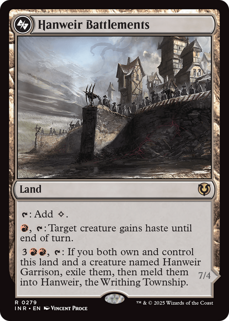 Hanweir Battlements (INR-279)  - Innistrad Remastered