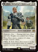 Dion, Bahamut's Dominant // Bahamut, Warden of Light (FIN-016) - FINAL FANTASY: (enchantment) Foil