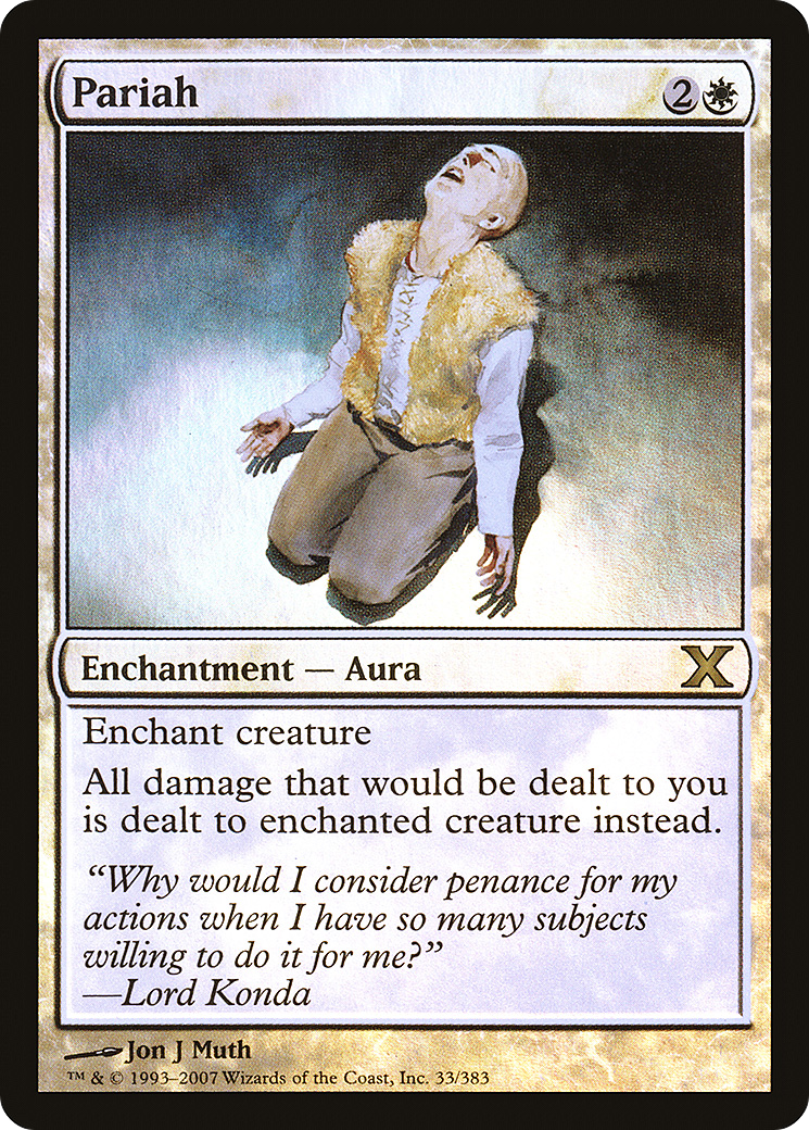 Pariah (10E-33★)  Foil - Tenth Edition