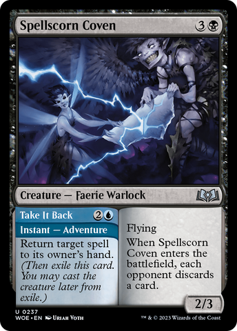 Spellscorn Coven (WOE-237)  - Wilds of Eldraine