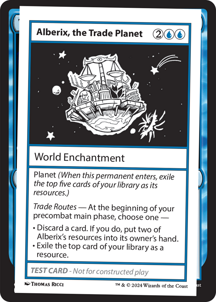 Alberix, the Trade Planet (MB2PC-)  - Mystery Booster 2