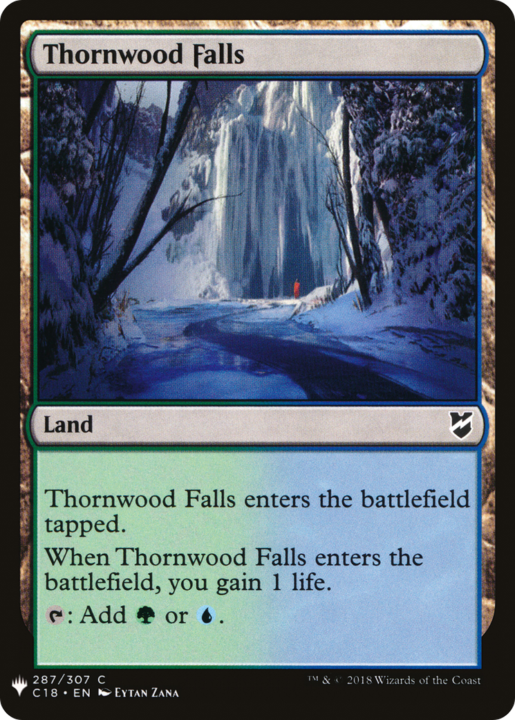 Thornwood Falls (LIST-C18-287)  - The List