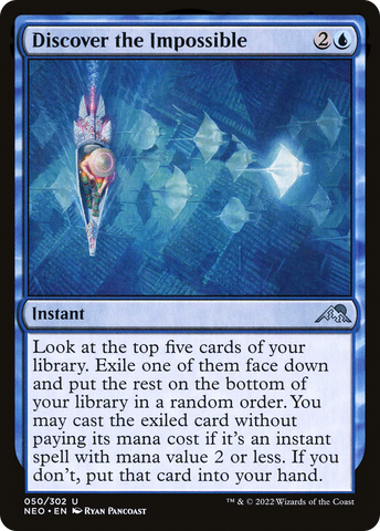 Discover the Impossible (NEO-050)  - Kamigawa: Neon Dynasty