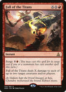Fall of the Titans (OGW-109)  Foil - Oath of the Gatewatch