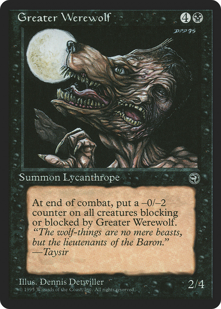 Greater Werewolf (HML-)  - Homelands
