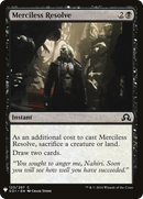 Merciless Resolve (LIST-SOI-123)  - The List