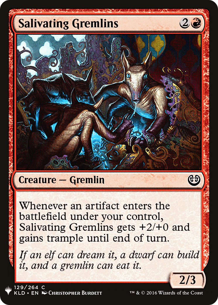 Salivating Gremlins (LIST-KLD-129)  - The List