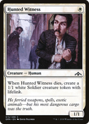 Hunted Witness (GRN-015)  - Guilds of Ravnica