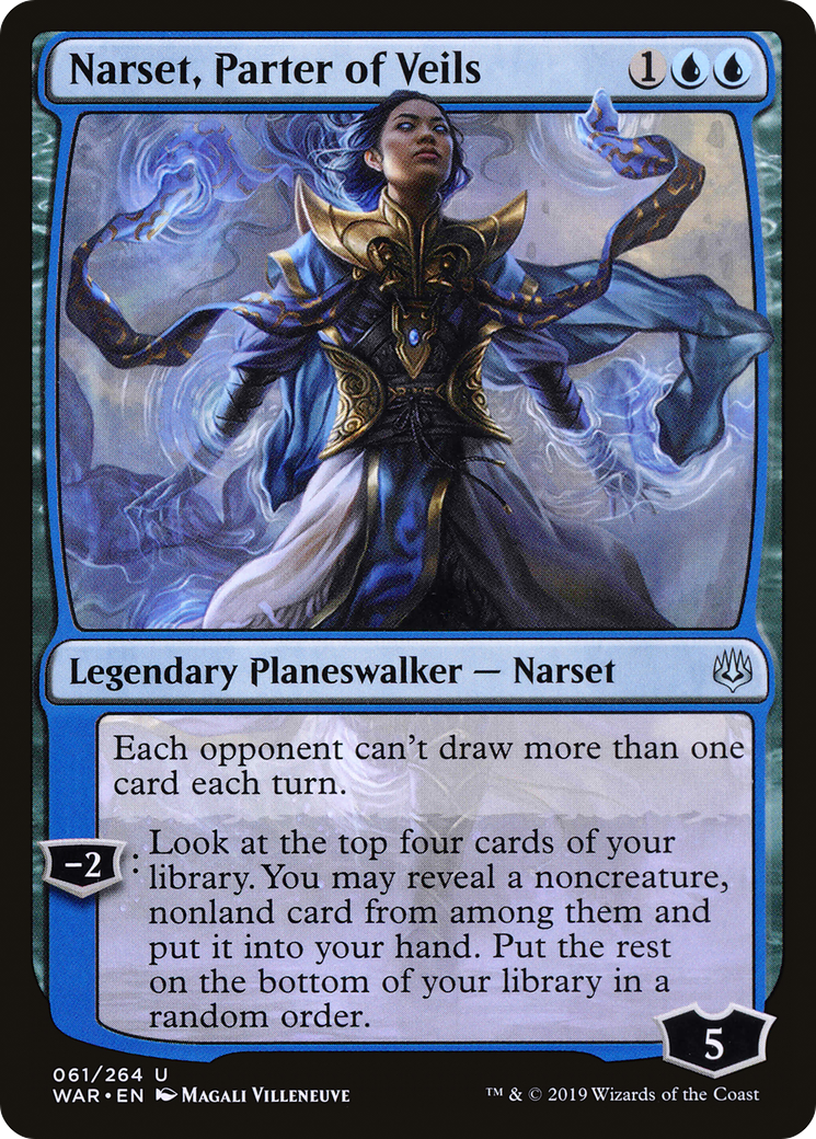Narset, Parter of Veils (WAR-061)  - War of the Spark