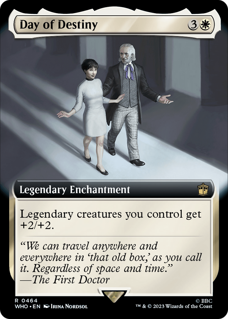 Day of Destiny (Extended Art) (WHO-464)  Foil - Doctor Who: (Extended Art)