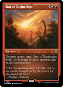Star of Extinction (CMM-550)  Etched Foil - Commander Masters