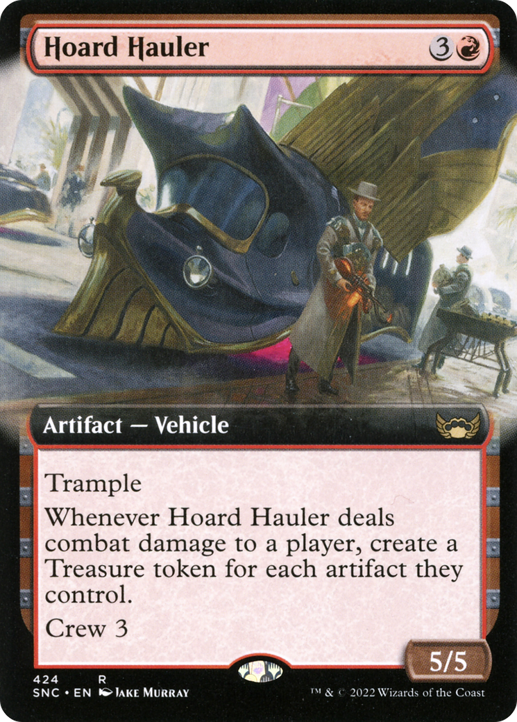 Hoard Hauler (Extended Art) (SNC-424)  Foil - Streets of New Capenna: (Extended Art)