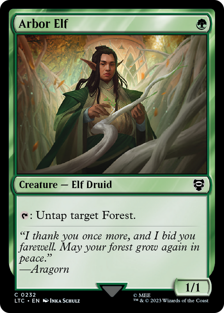 Arbor Elf (LTC-232)  - Tales of Middle-earth Commander