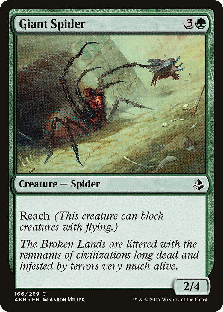 Giant Spider (AKH-166)  - Amonkhet