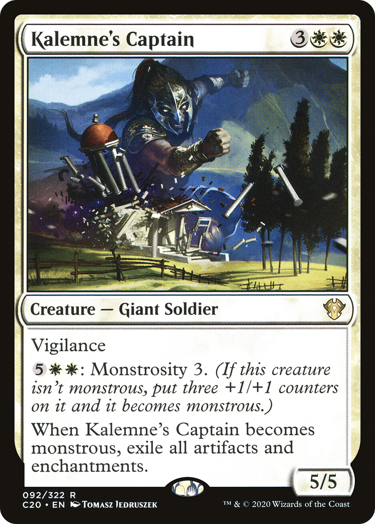 Kalemne's Captain (C20-092)  - Commander 2020